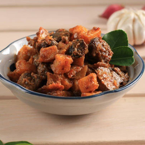 Bowl of coastal fish pickle