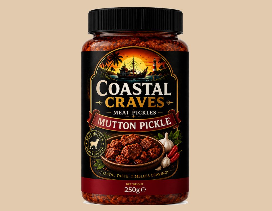 Coastal Craves mutton pickle jar
